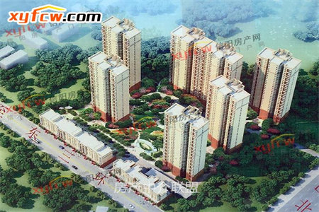 金东世纪城电梯房107平套三带附房